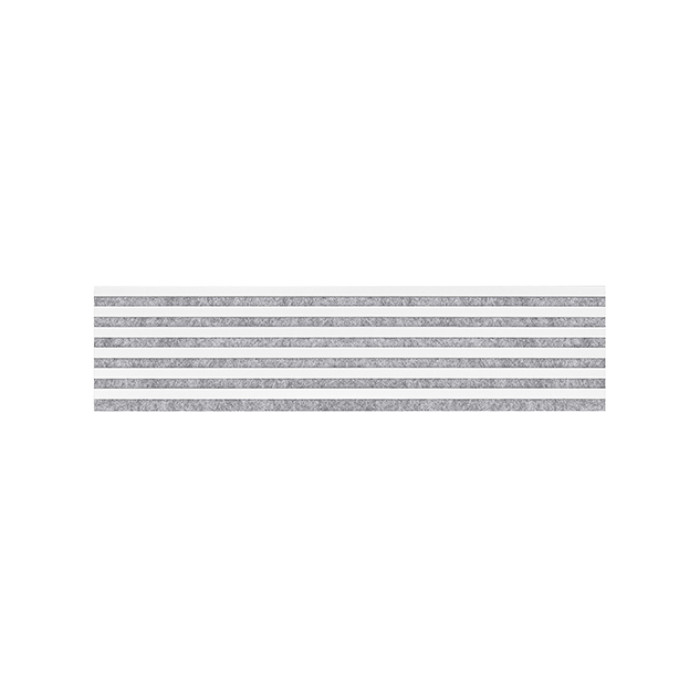 Wooden wall panel 2700 x 300mm (Grey - White)